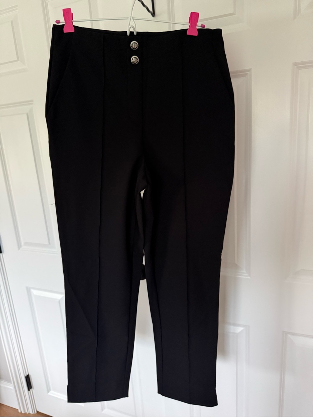 Women’s Black Dress Pants - Classic Straight Fit
